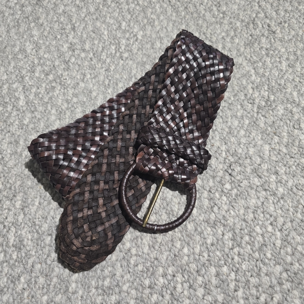 HOBO Internation Braided Leather Belt